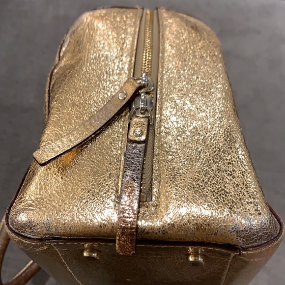 kate spade Bags Kate Spade Gold Metallic Leather Purse Poshmark